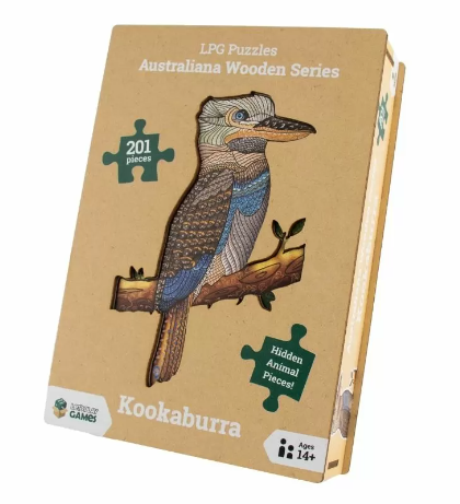 Australiana Wooden Series Jigsaw Puzzle - Kookaburra 201pcs