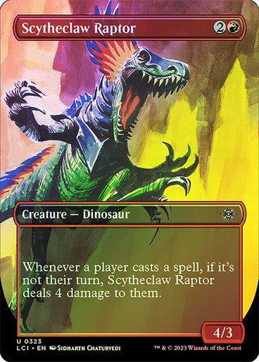 Scytheclaw Raptor (Bordless Foil) #0323 [LCI]
