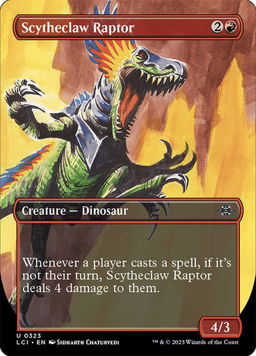 Scytheclaw Raptor (Borderless) #0323 [LCI]