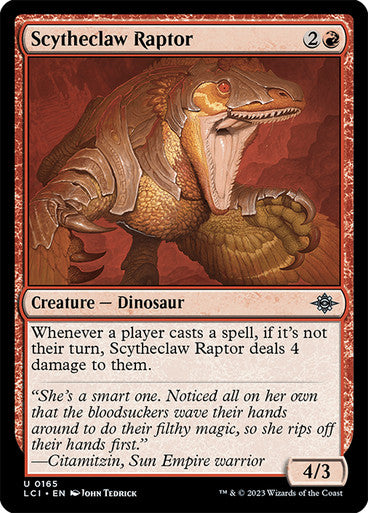 Scytheclaw Raptor #0165 [LCI]