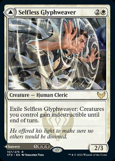Selfless Glyphweaver // Deadly Vanity - Mega Games Penrith