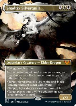 Shadrix Silverquill (Borderless) - Mega Games Penrith