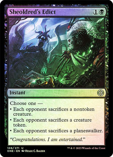 Sheoldred's Edict (foil)