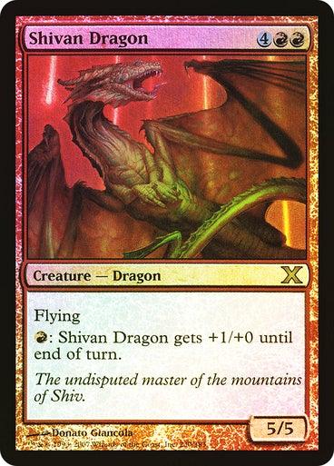Shivan Dragon (Foil) - Mega Games Penrith