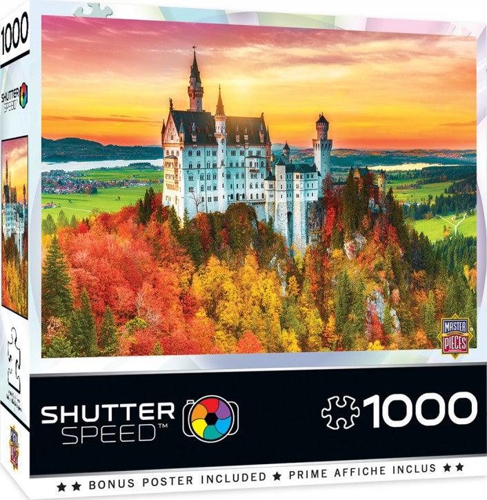 Masterpieces Shutter Speed Autumn Castle 1000pc Jigsaw Puzzle - Mega Games Penrith