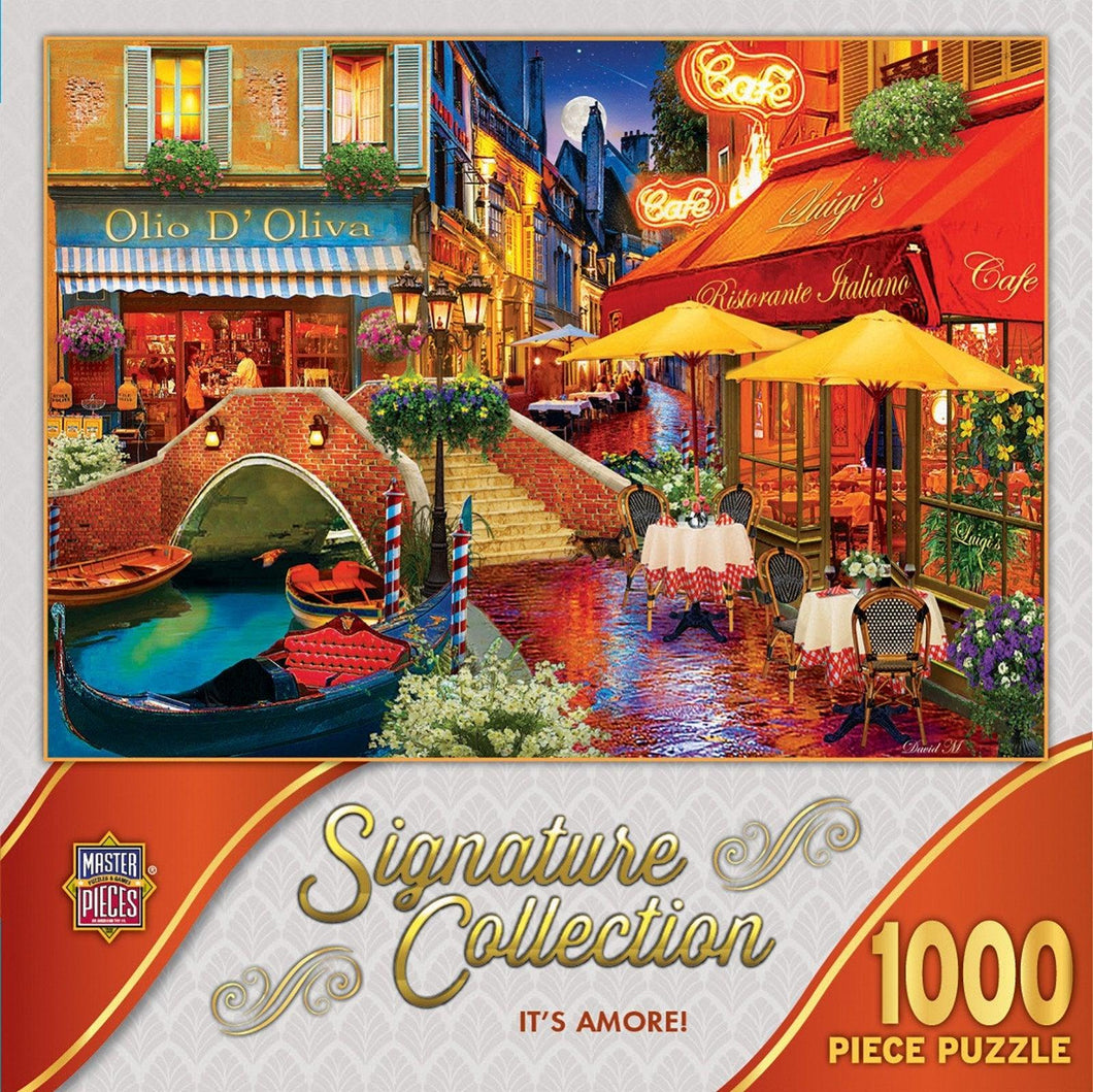 Masterpieces Signature Collection - It's Amore 1000pc Jigsaw Puzzle - Mega Games Penrith