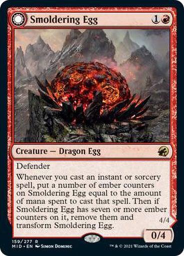 Smoldering Egg // Ashmouth Dragon - Mega Games Penrith