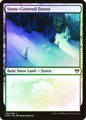 Snow-Covered Forest (#284)  (Foil) - Mega Games Penrith
