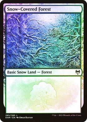 Snow-Covered Forest (#285) (Foil) - Mega Games Penrith