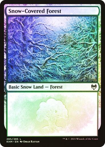 Snow-Covered Forest (#285) (Foil) - Mega Games Penrith