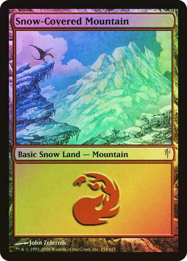 Snow-Covered Mountain  (Foil) - Mega Games Penrith