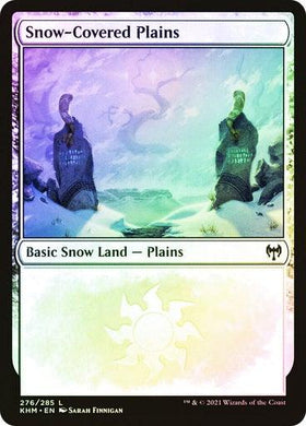 Snow-Covered Plains (#276)  (Foil) - Mega Games Penrith