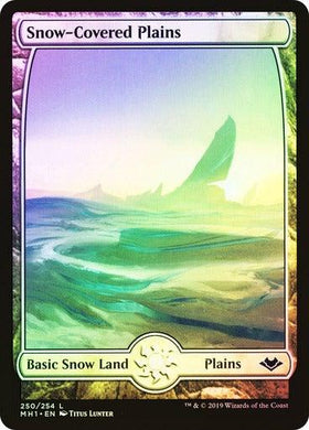 Snow-Covered Plains (#250) (Full Art) (Foil) - Mega Games Penrith