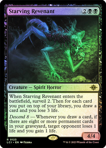 Starving Revenant (Foil) #0123 [LCI]