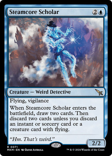 Steamcore Scholar #0071 Bu R [MKM]
