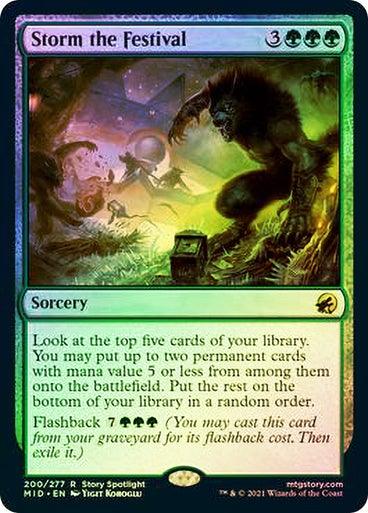 Storm the Festival (Foil) - Mega Games Penrith