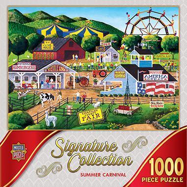 Masterpieces Signature Collection - Summer Carnival 1000pc  Jigsaw Puzzle - Mega Games Penrith