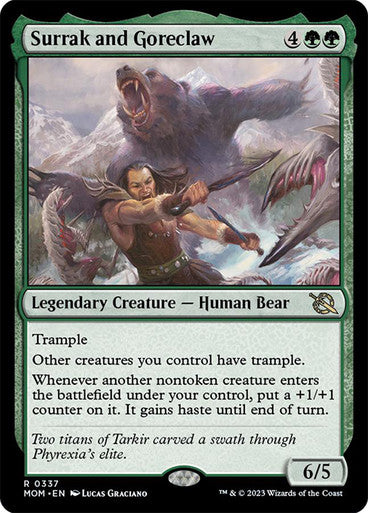 Surrak and Goreclaw #0337 [MOM]