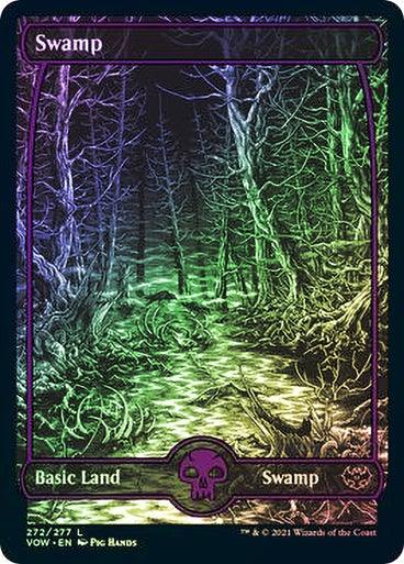 Swamp (#272) (Full Art) (Foil) - Mega Games Penrith