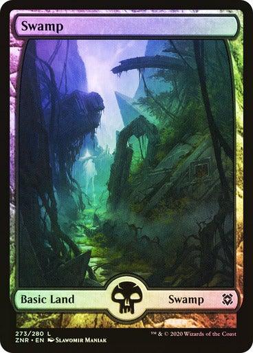 Swamp (#273) (Full Art)  (Foil) - Mega Games Penrith