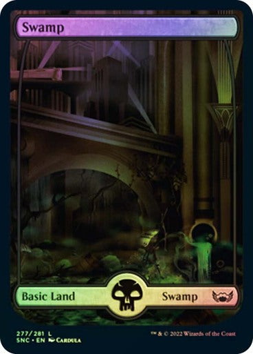 Swamp (#277) (Full Art) (Foil)