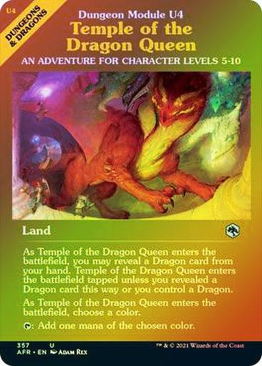 Temple of the Dragon Queen (Showcase)(Foil) - Mega Games Penrith