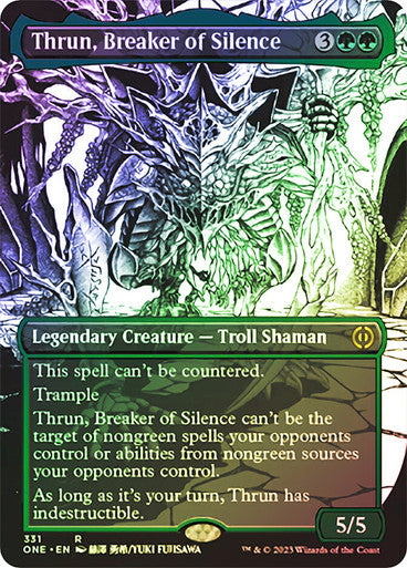 Thrun, Breaker of Silence (borderless manga) (foil)