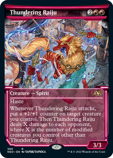 Thundering Raiju (Showcase)