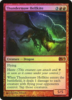 Thundermaw Hellkite (Foil) - Mega Games Penrith
