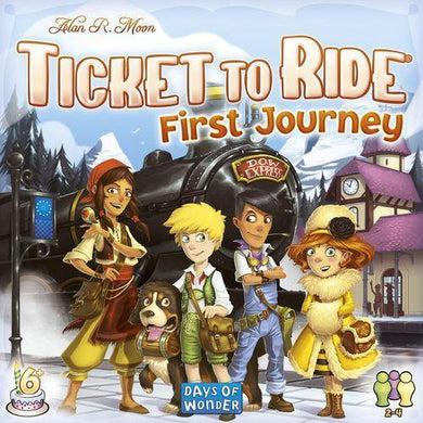 Ticket To Ride First Journey Europe - Mega Games Penrith