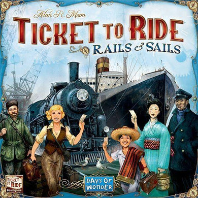 Ticket To Ride Rails And Sails - Mega Games Penrith