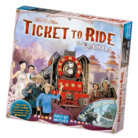 Ticket to Ride Map Collection 1 - Asia