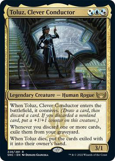 Toluz, Clever Conductor #228 M R [SNC]