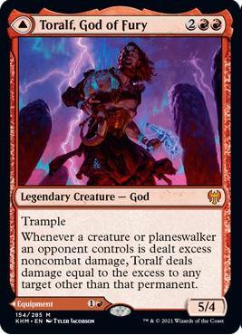Toralf, God of Fury // Toralf's Hammer Kaldheim - Mega Games Penrith