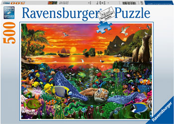 Ravensburger Turtles in the Reef 500pc Jigsaw Puzzle