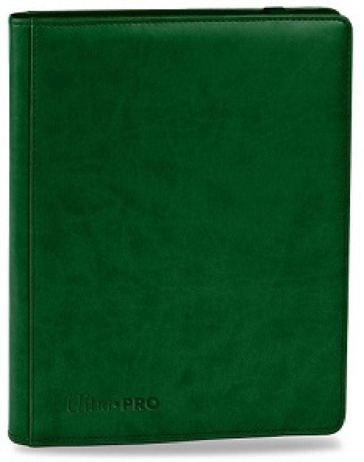 Ultra Pro Premium Pro 9pkt Binder Green, Holds 360 Cards - Mega Games Penrith