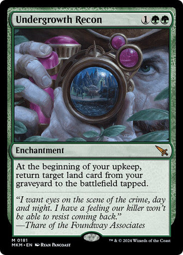 Undergrowth Recon #0181 G M [MKM]