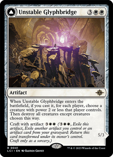 Unstable Glyphbridge // Sandswirl Wanderglyph #0041 [LCI]
