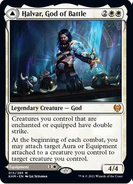 Halvar, God of Battle // Sword of the Realms Kaldheim - Mega Games Penrith