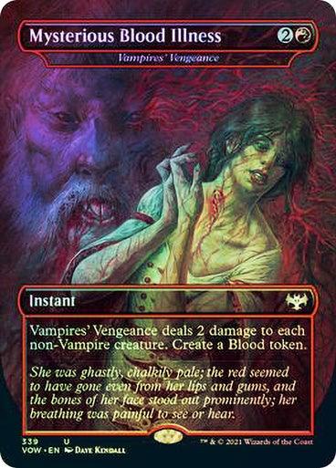 Mysterious Blood Illness (Vampires' Vengeance) ((Foil) - Mega Games Penrith