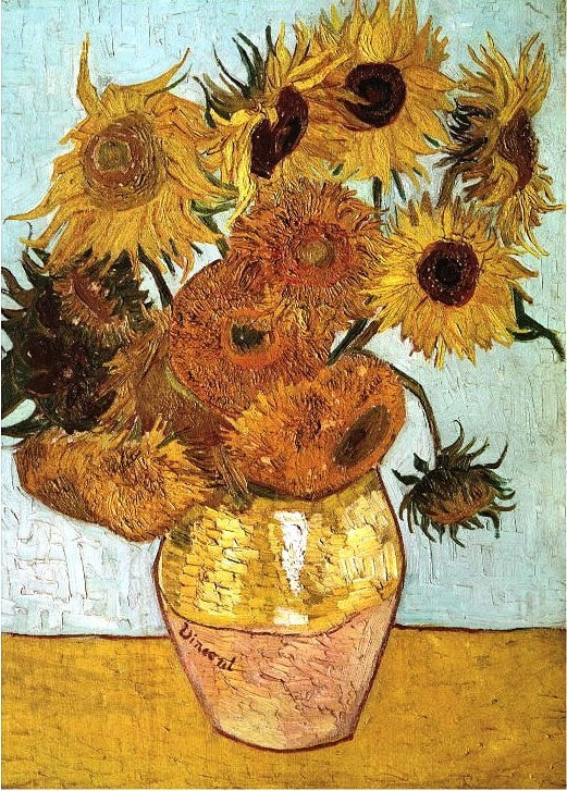 Enigma Jigsaw Puzzle - Vase with Fifteen Sunflowers 1000pc