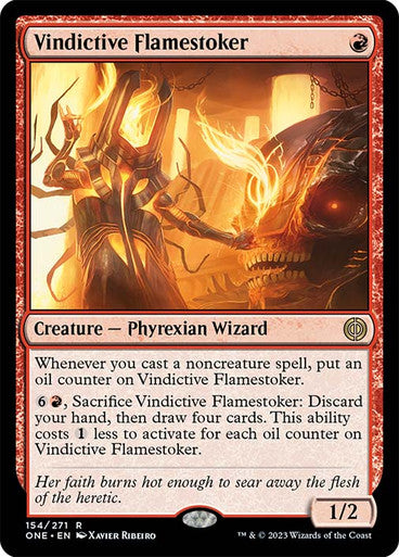 Vindictive Flamestoker #154 R R [ONE]