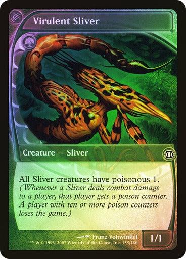 Virulent Sliver (Foil) - Mega Games Penrith