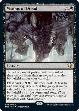 Visions of Dread (Commander) - Mega Games Penrith