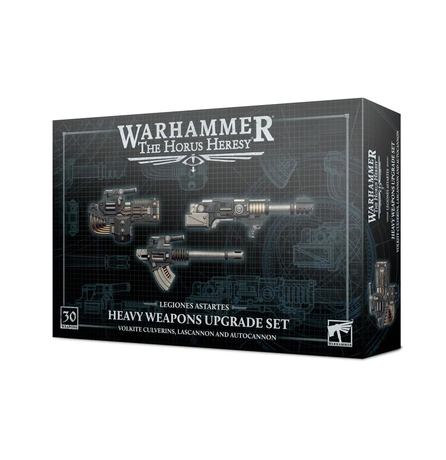 Heavy Weapons Upgrade Set - Volkite Culverins, Lascannon and Autocannon - Legiones Astartes - The Horus Heresy - Warhammer 40,000