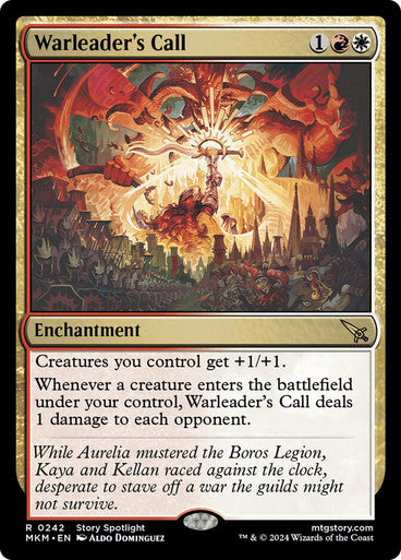 Warleader's Call #0242 M R [MKM]