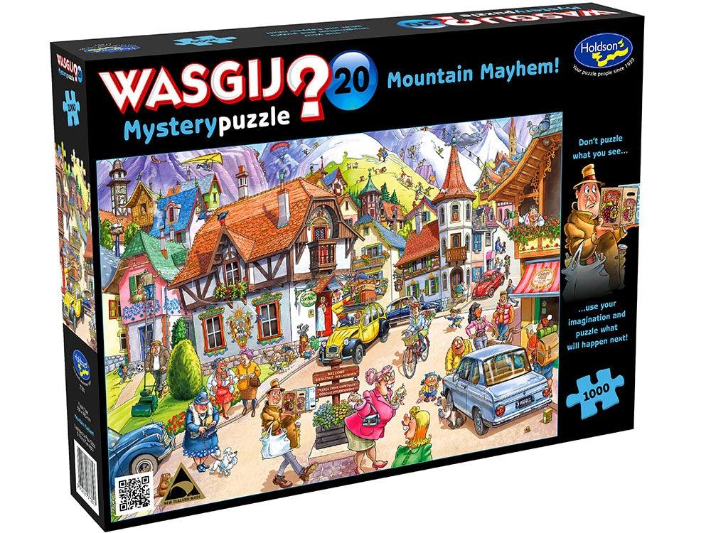Wasgij Mystery No: 20 Mountain Mayhem 1000pc Jigsaw Puzzle - Mega Games Penrith