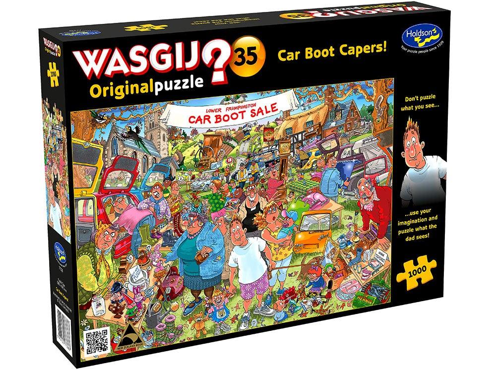 Wasgij Original 35 - Car Boot Capers 1000pc Jigsaw Puzzle - Mega Games Penrith