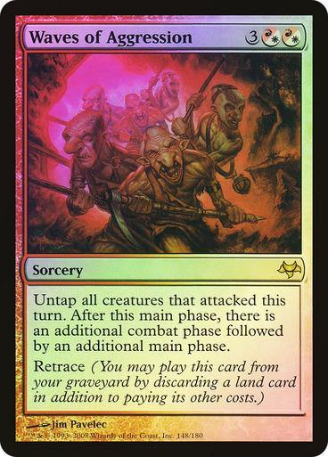 Waves of Aggression (Foil) - Mega Games Penrith