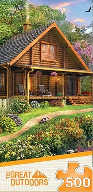 The Great Outdoors Mountain Retreat 500pc Jigsaw Puzzle - Mega Games Penrith